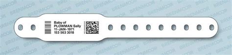 Printable Hospital Bracelet Template
